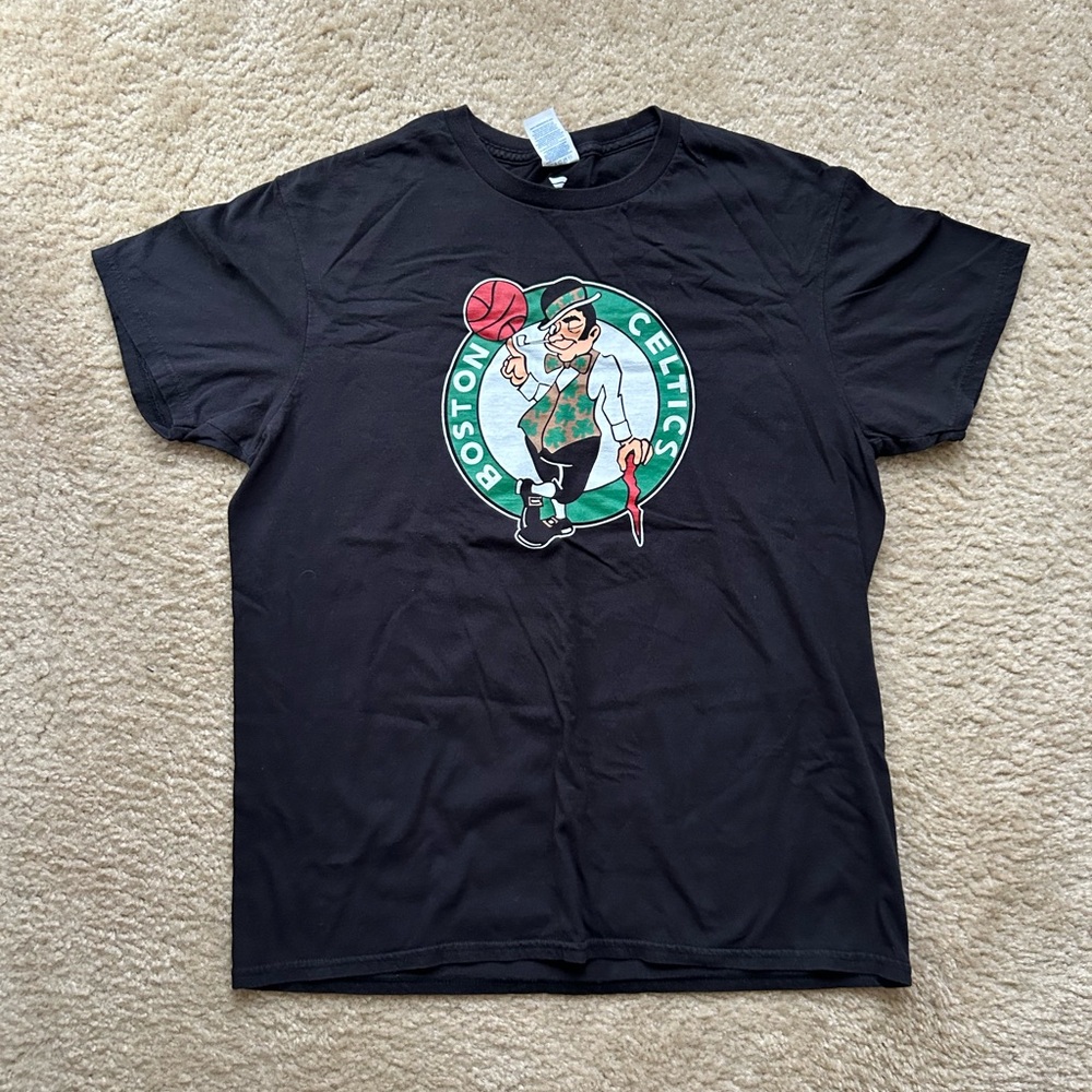 Boston Celtics Jayson Tatum Black T-Shirt